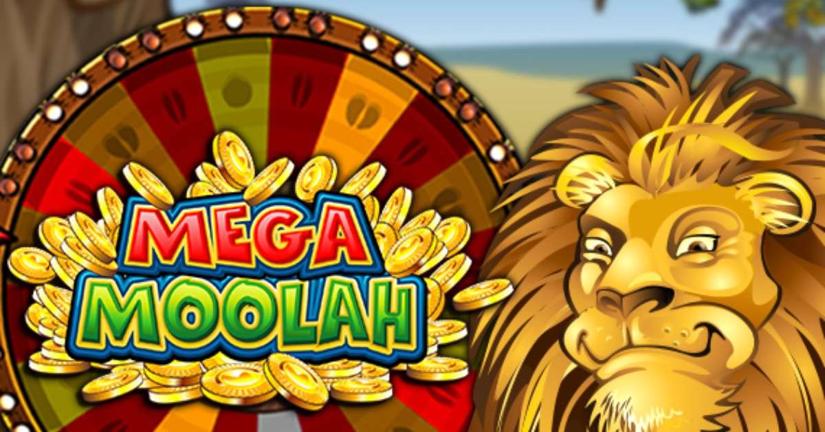 Mega Moolah -kolikkopelin jackpot-aiheinen kuva